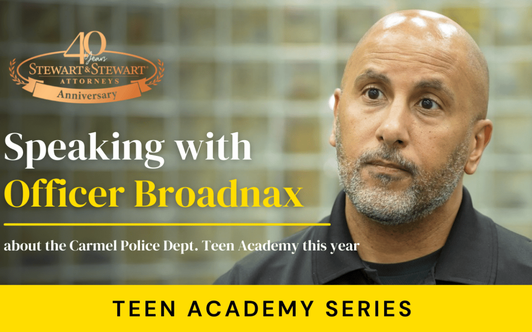 Teen Academy Series | Officer Matthew Broadnax