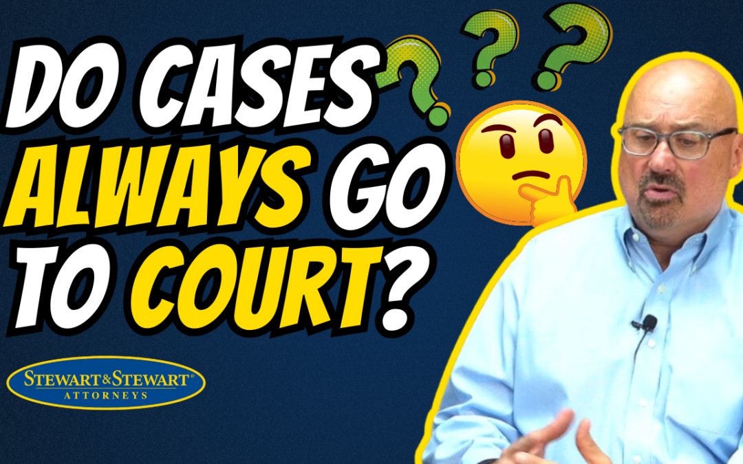 Do Personal Injury Cases Always Go to Court?