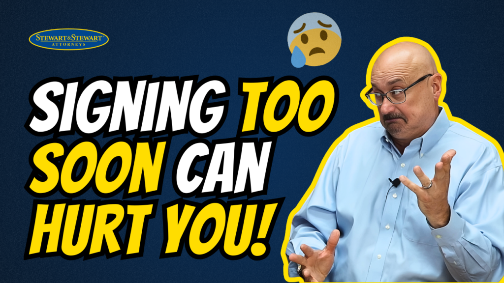 Don't Sign That! What NOT to Do After a Crash
