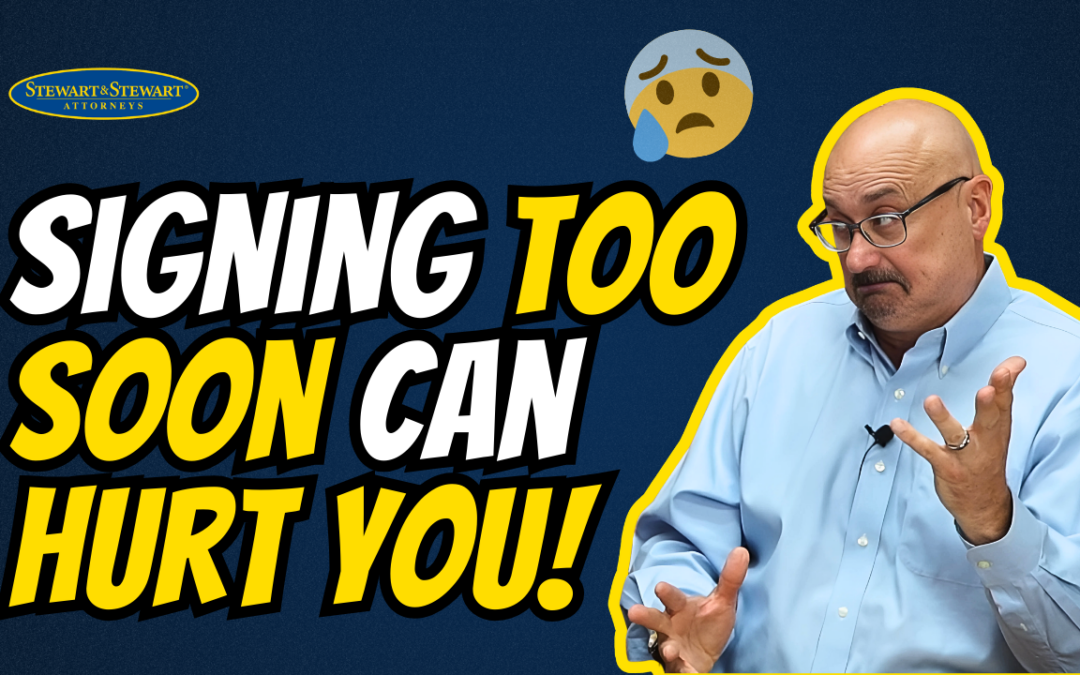Don’t Sign That! What NOT to Do After a Crash